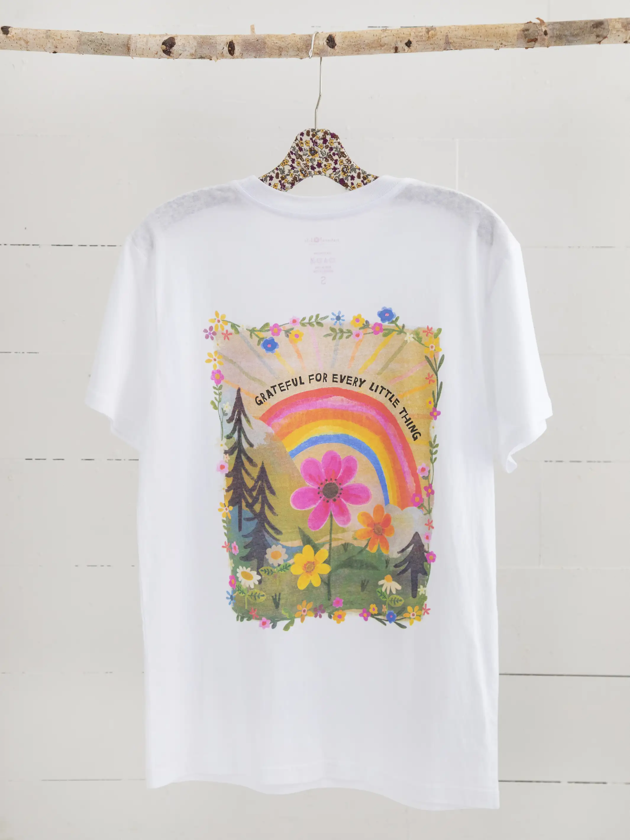 Cotton Comfy Tee Shirt - Grateful