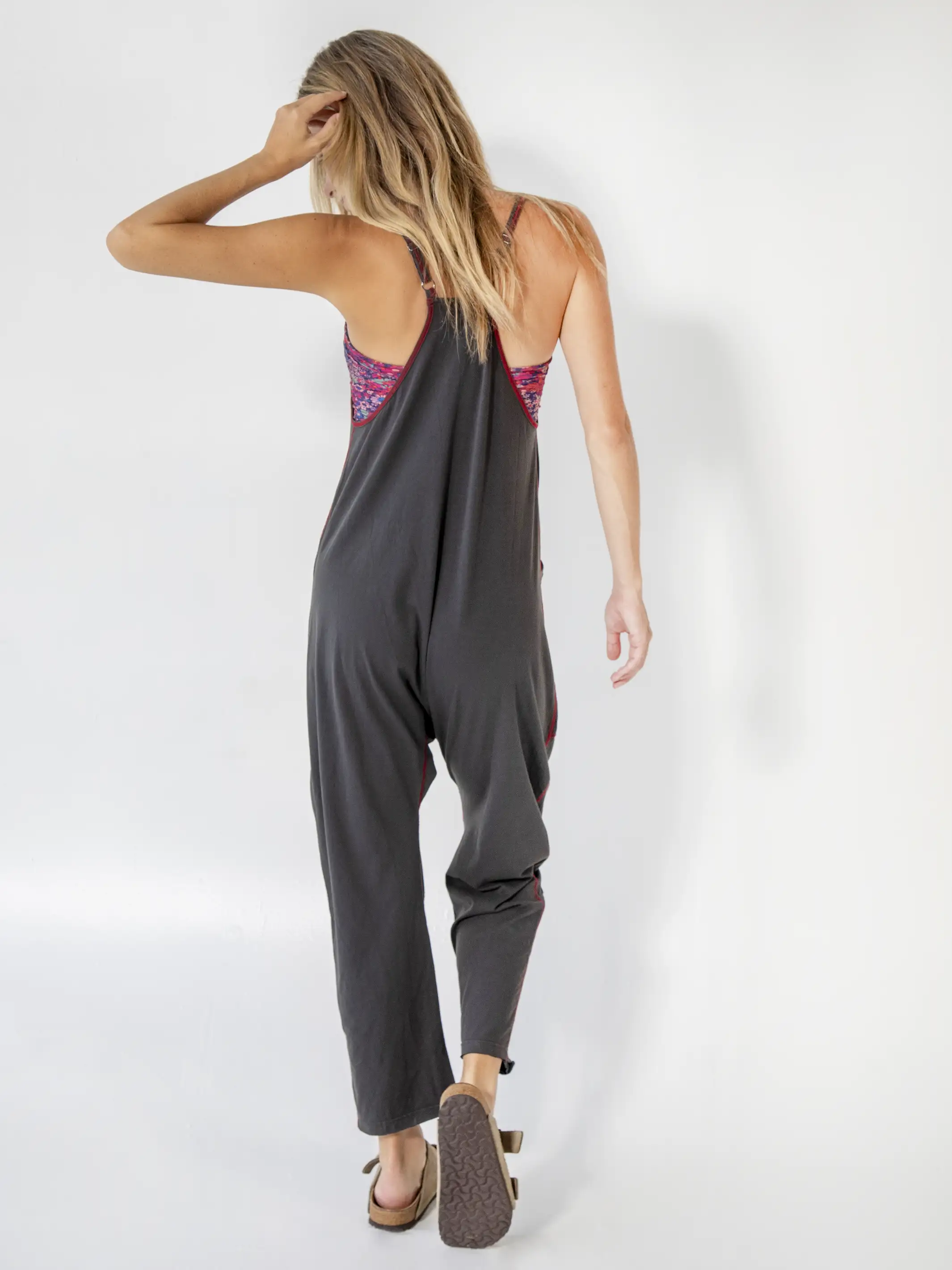 Lucy Jumpsuit - Charcoal