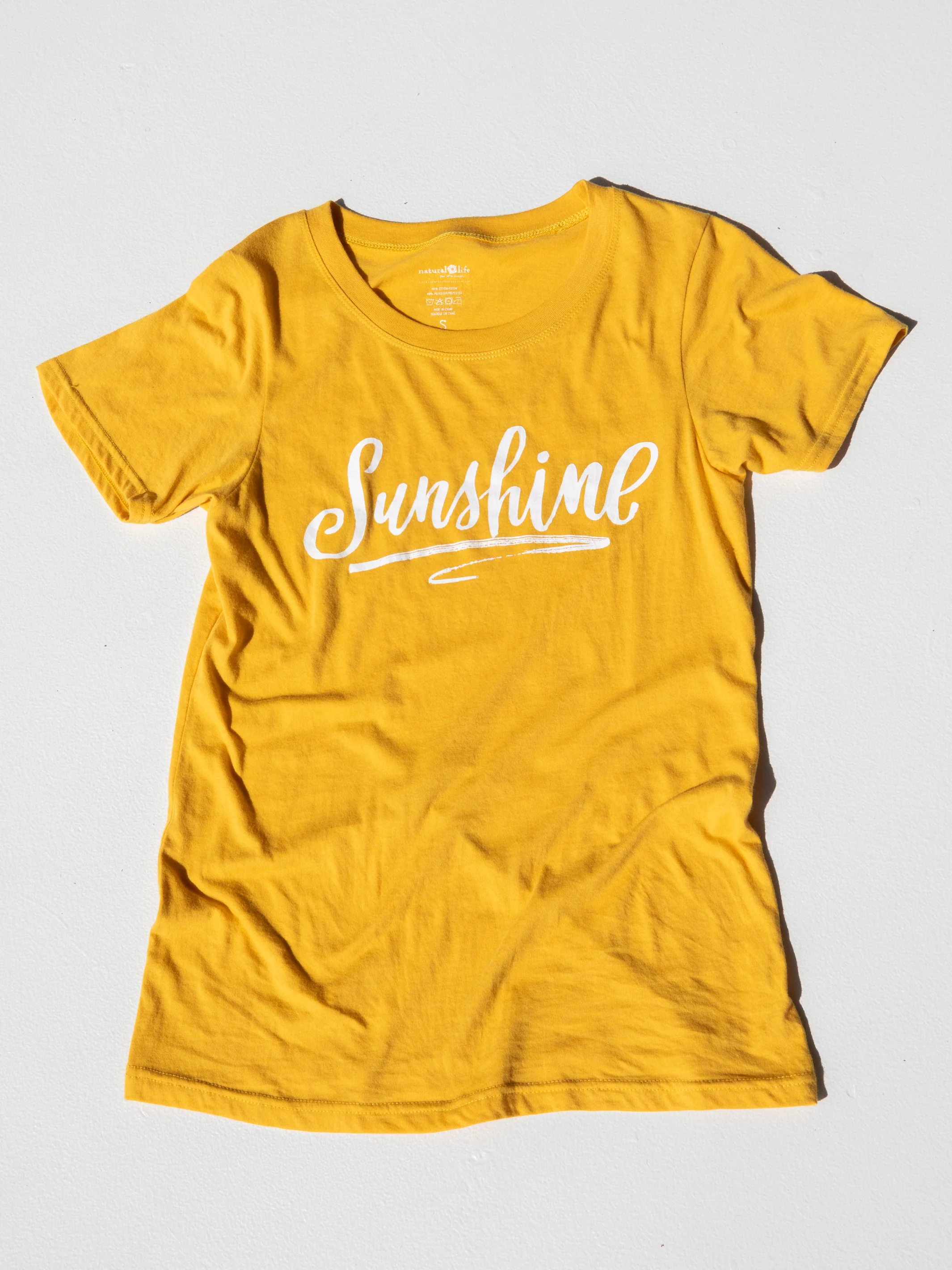 Perfect Fit Tee Shirt - Sunshine