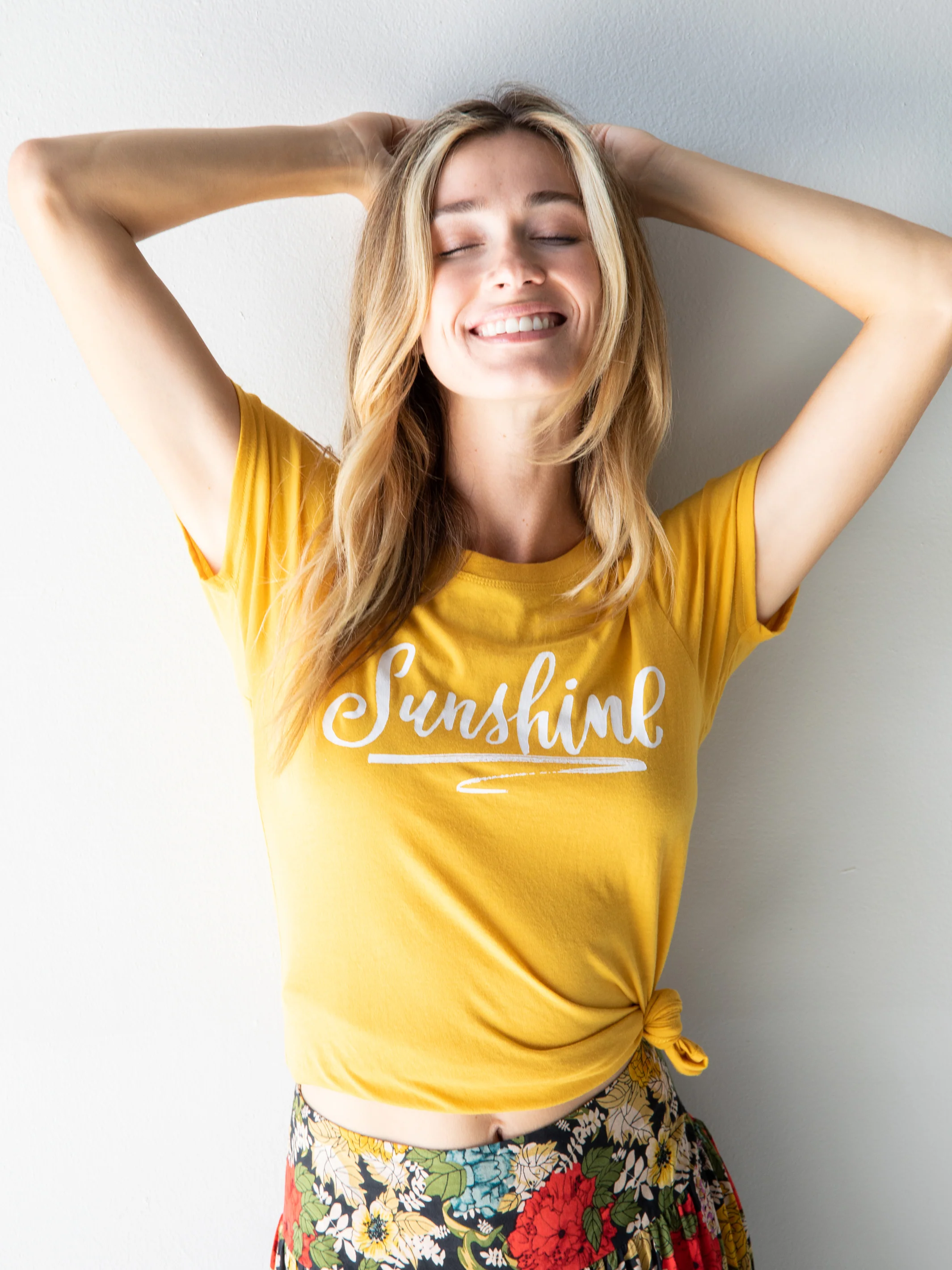 Perfect Fit Tee Shirt - Sunshine