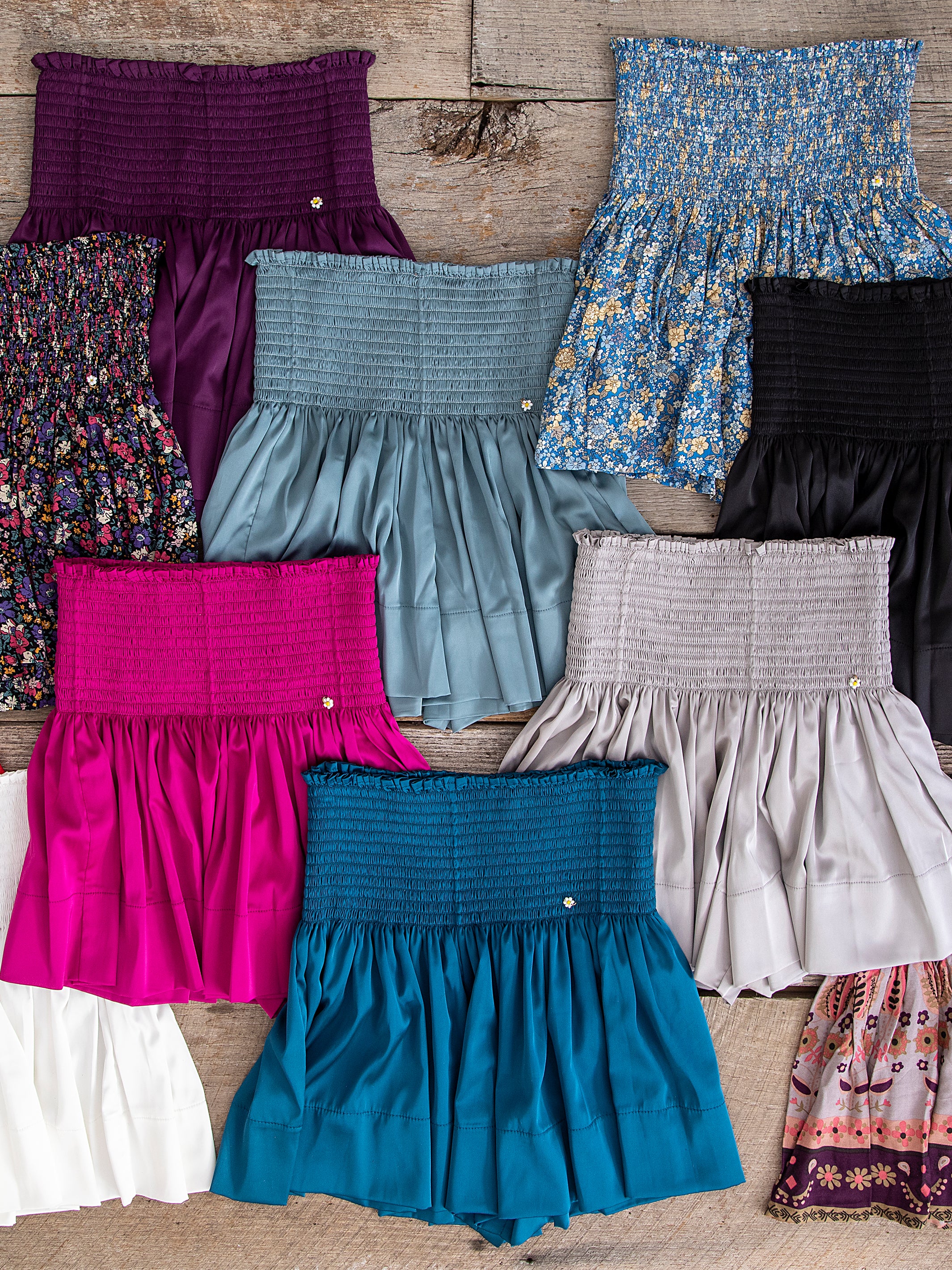 Daisy Skort - Silver