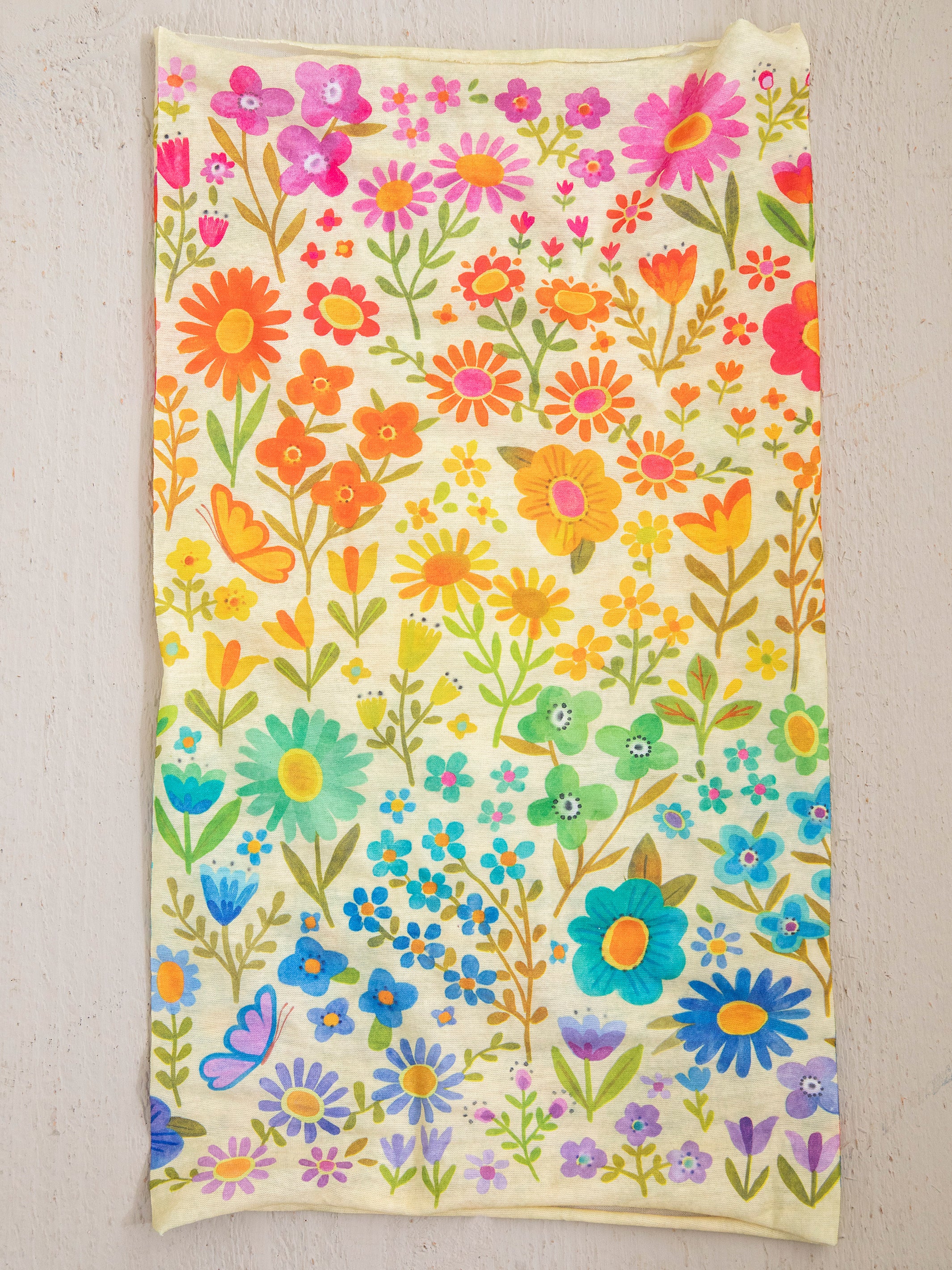 Full Boho Bandeau® Headband - Rainbow Floral